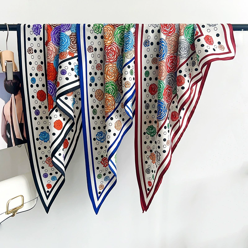 Printed Triangle Scarf view 4