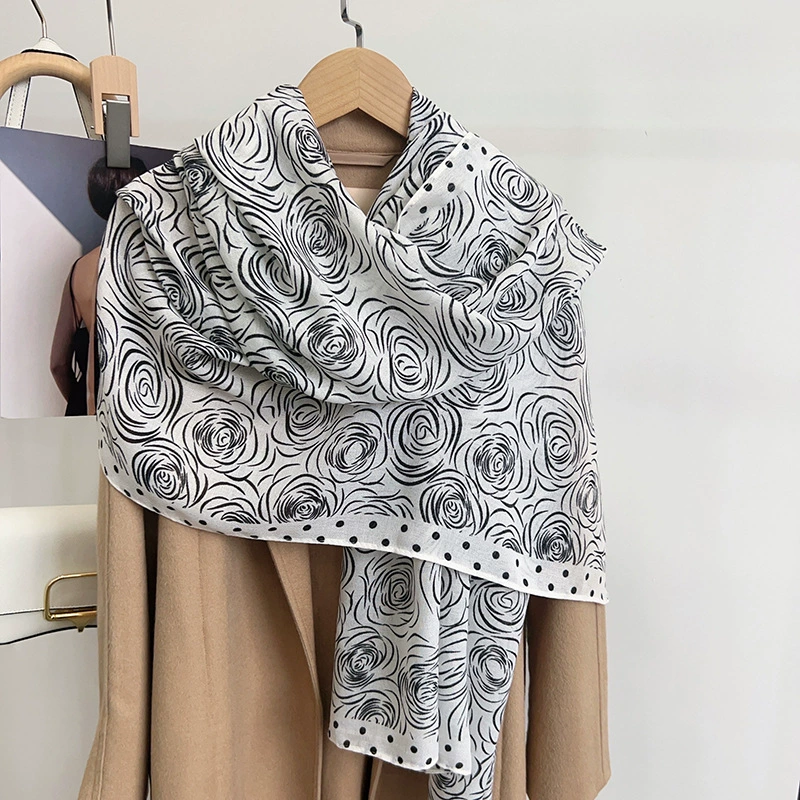 Cotton Linen Summer Scarf