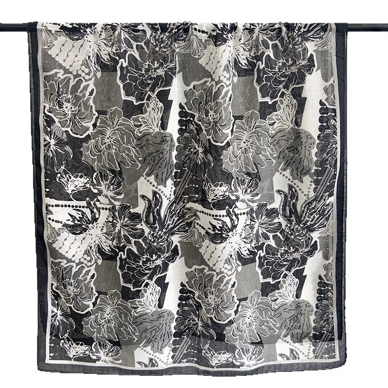 Cotton Linen Summer Scarf view 5