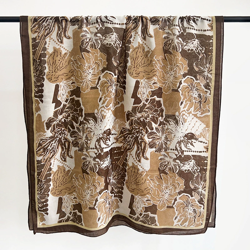 Cotton Linen Summer Scarf view 6