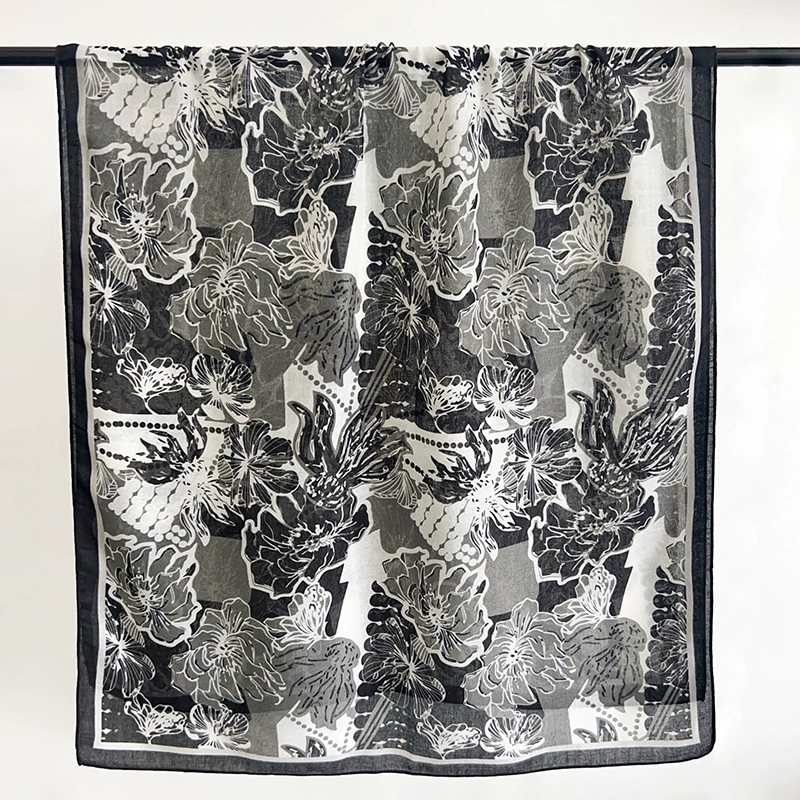 Cotton Linen Summer Scarf view 8