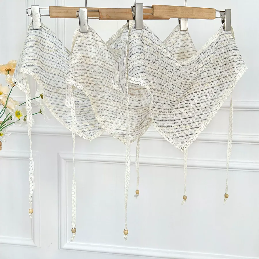 Lace Head Scarf with Triangle Shape