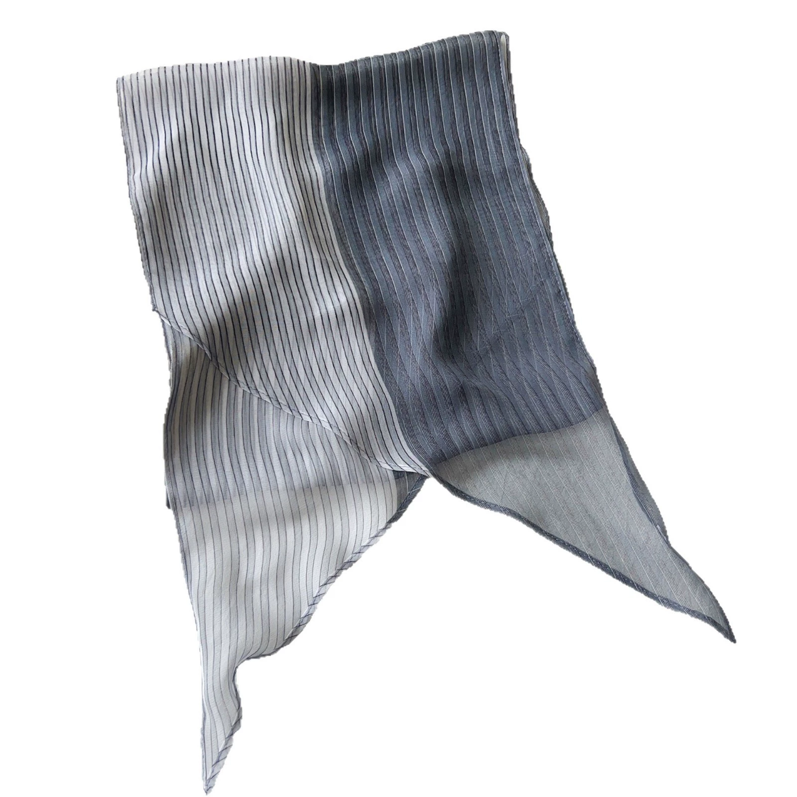 Chiffon Striped Long Scarf view 5