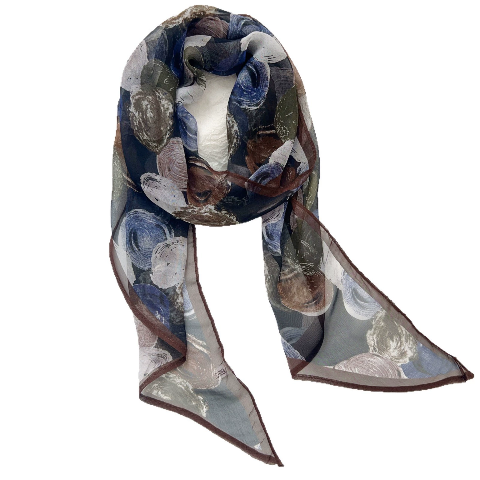 Chiffon Long Scarf view 5