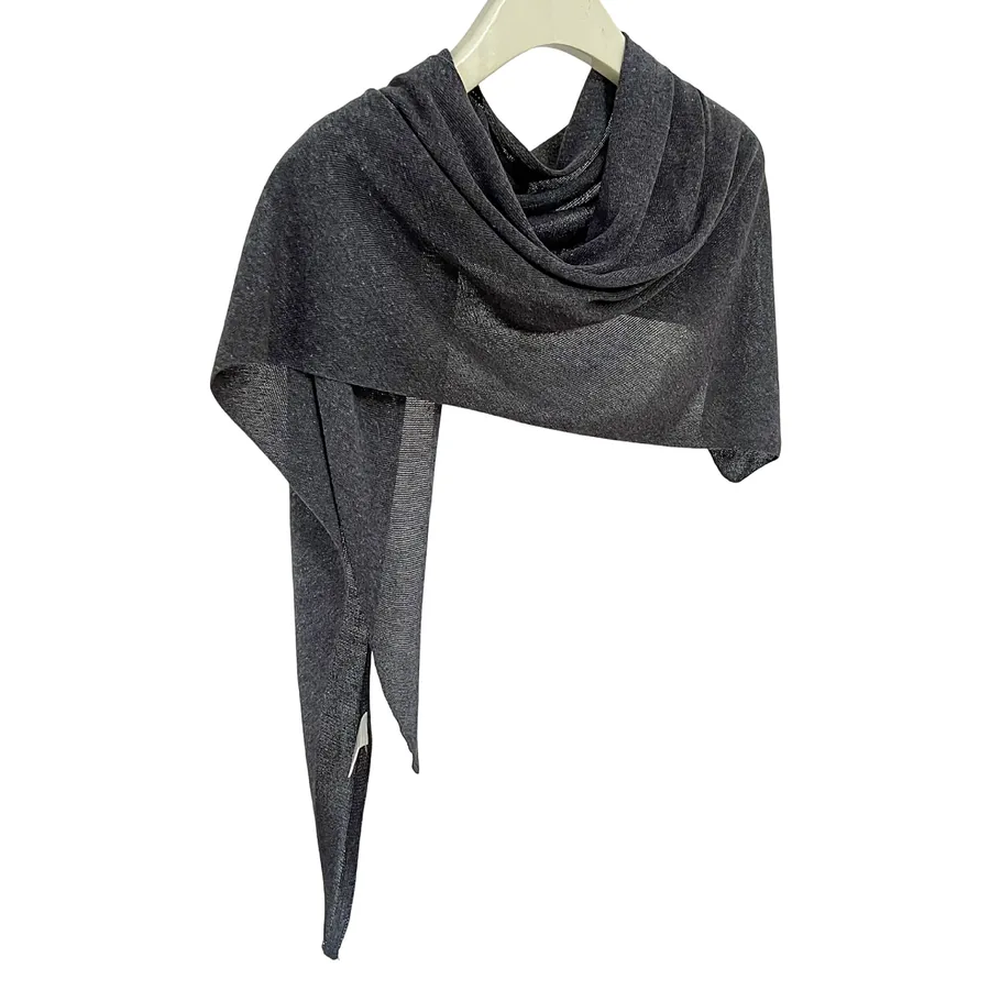 Knitted Shawl with Triangle Shape view 5