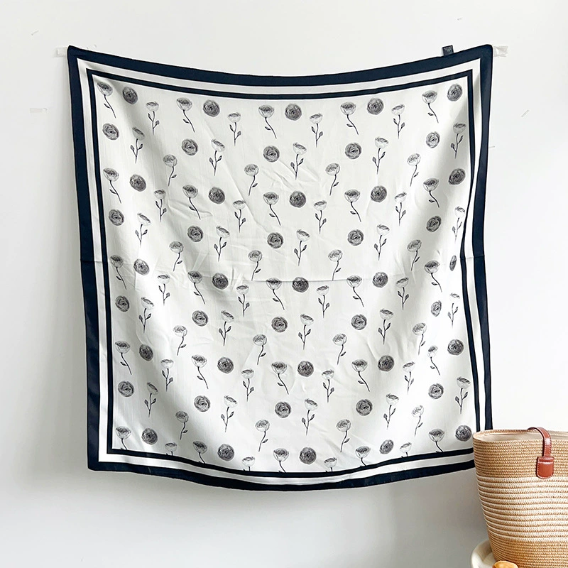 Faux Silk Square Scarf view 8