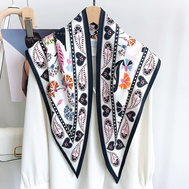 Satin Triangle Scarf view 3