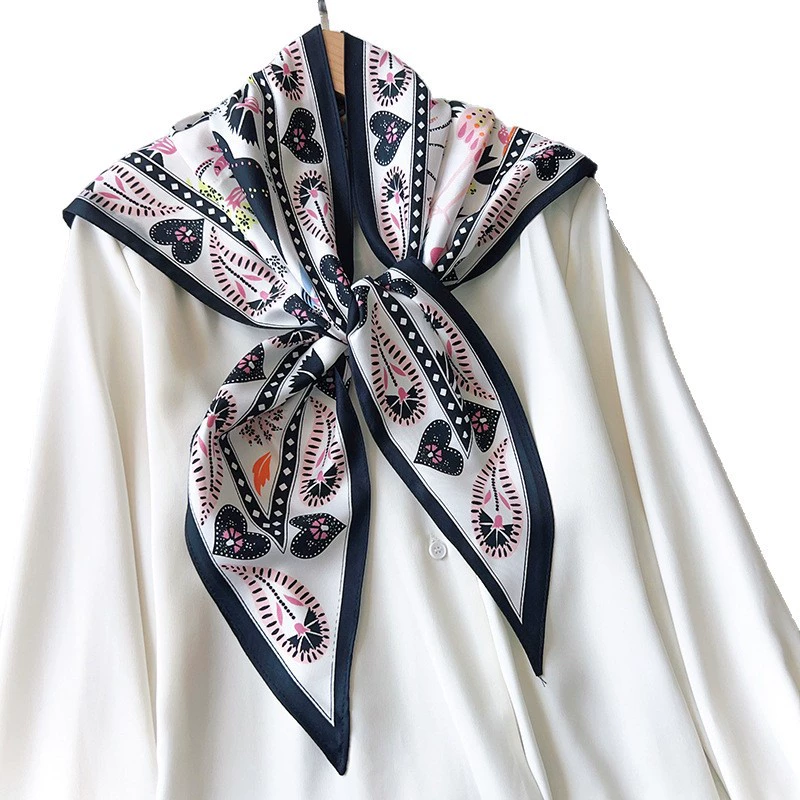 Satin Triangle Scarf view 5