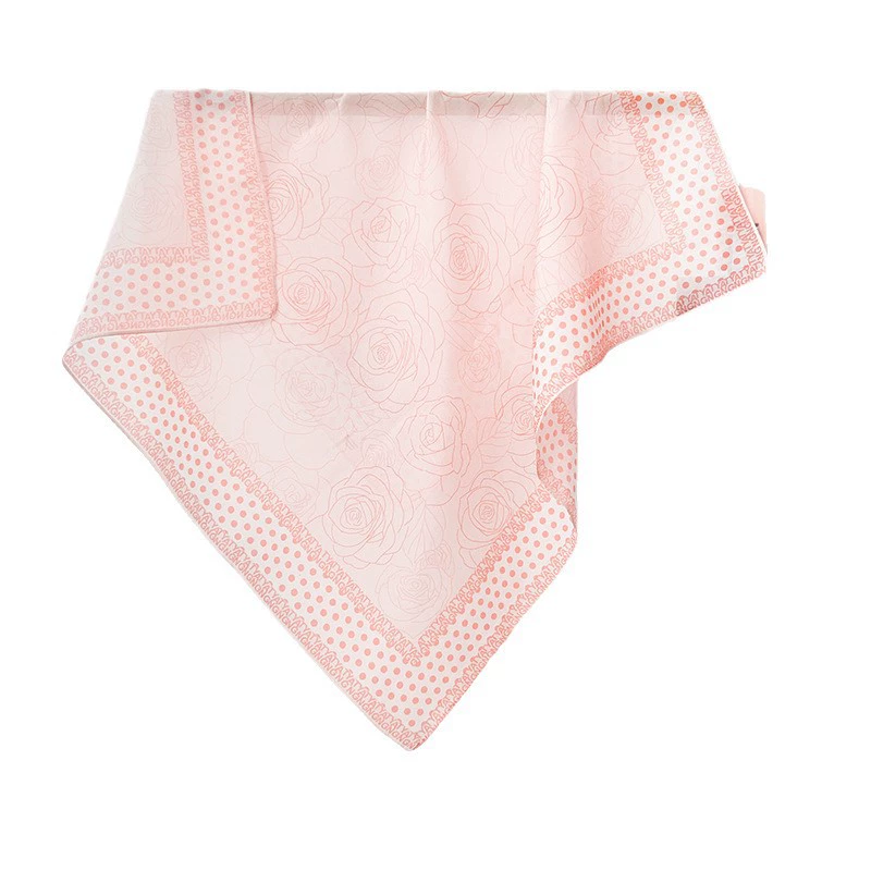 Silk Cotton Square Scarf view 5
