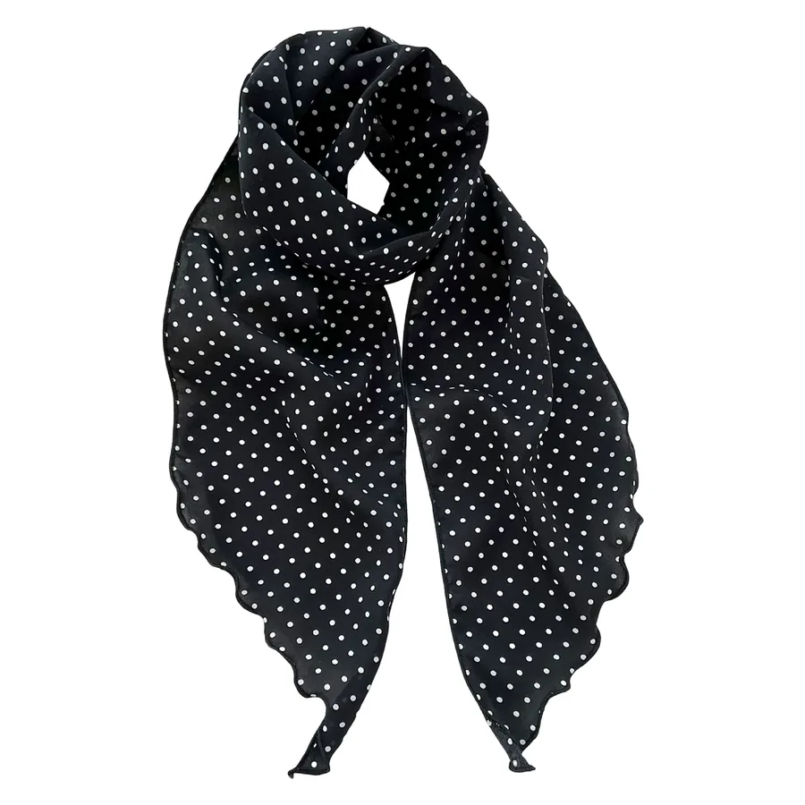 Georgette Long Scarf with Print view 5