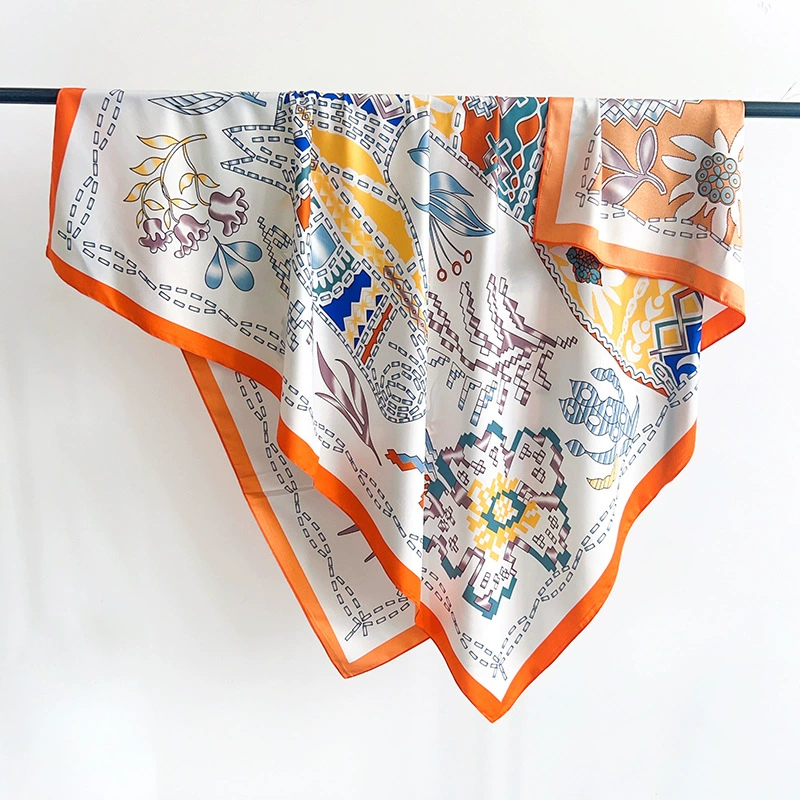 Satin Large Square Scarf