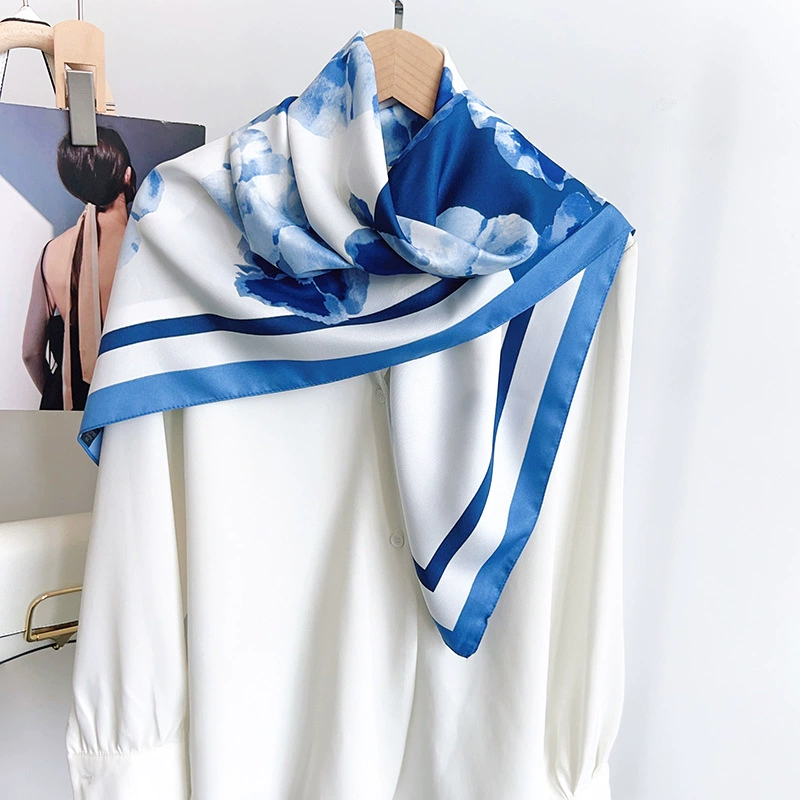 Printed Large Square Scarf