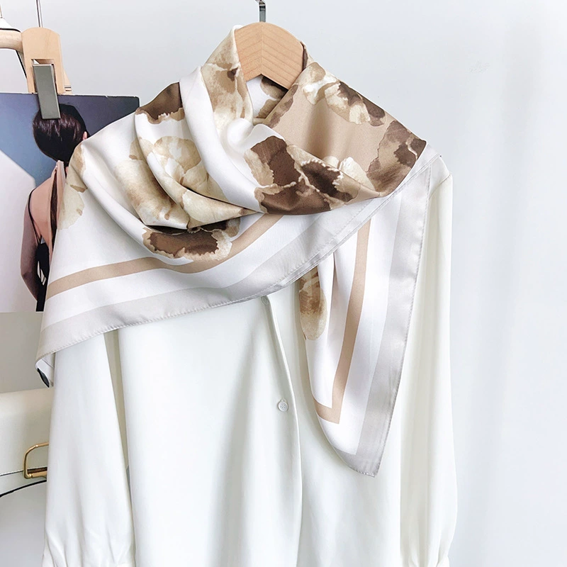 Printed Large Square Scarf view 3