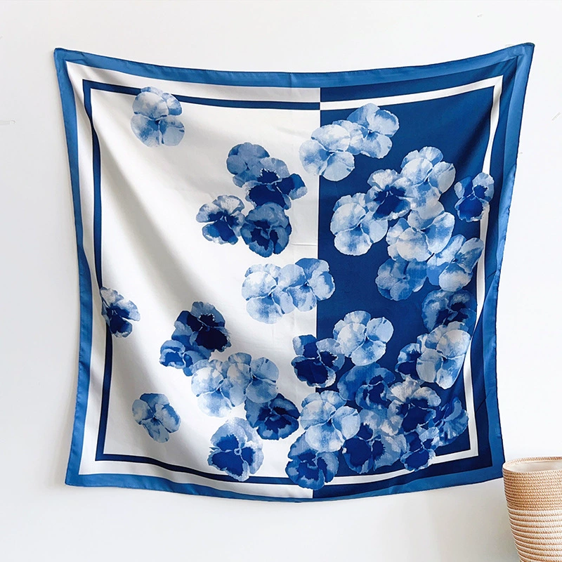 Printed Large Square Scarf view 6