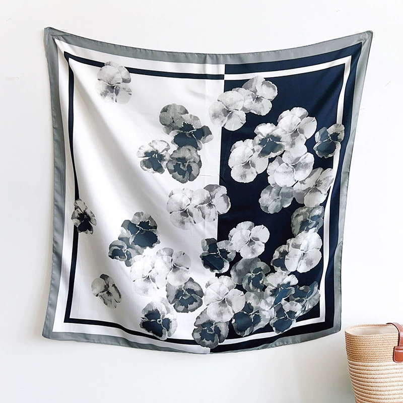 Printed Large Square Scarf view 7