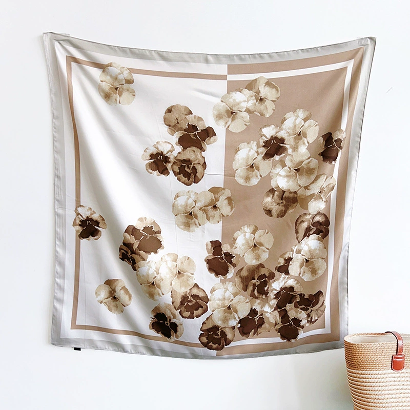 Printed Large Square Scarf view 8