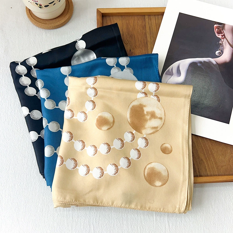 Pearl Chain Square Scarf view 4