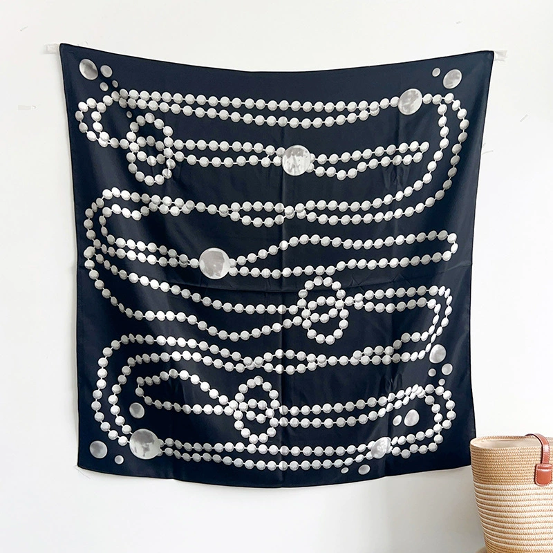 Pearl Chain Square Scarf view 6