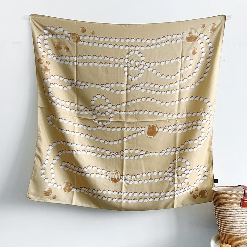 Pearl Chain Square Scarf view 8