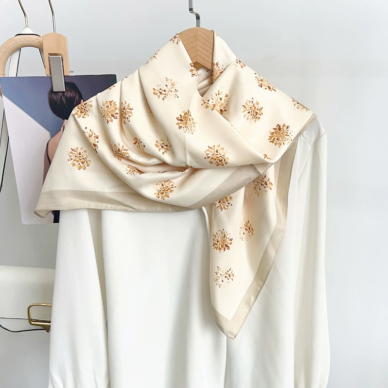 Faux Silk Large Square Scarf view 3