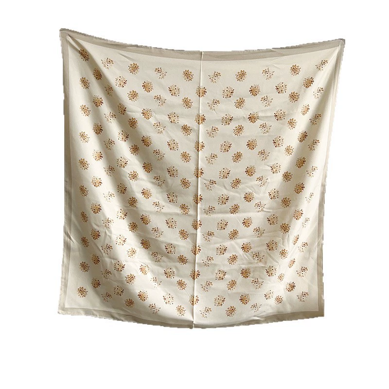 Faux Silk Large Square Scarf view 5
