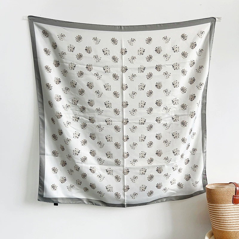 Faux Silk Large Square Scarf view 6