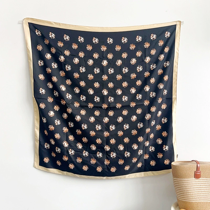 Faux Silk Large Square Scarf view 7