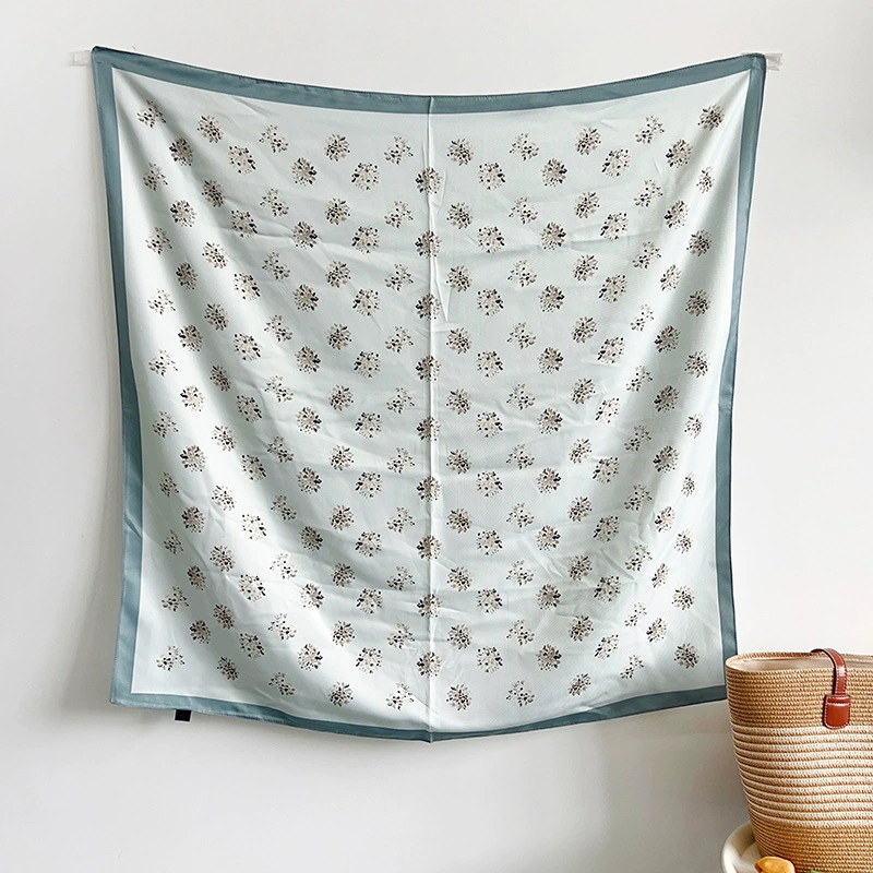 Faux Silk Large Square Scarf view 8