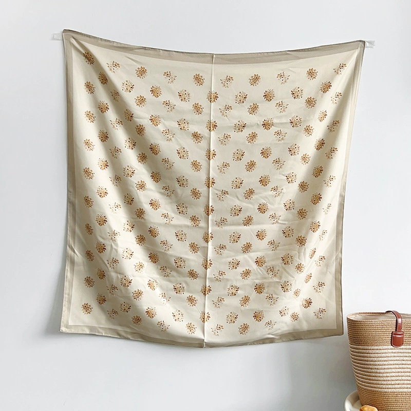 Faux Silk Large Square Scarf view 9