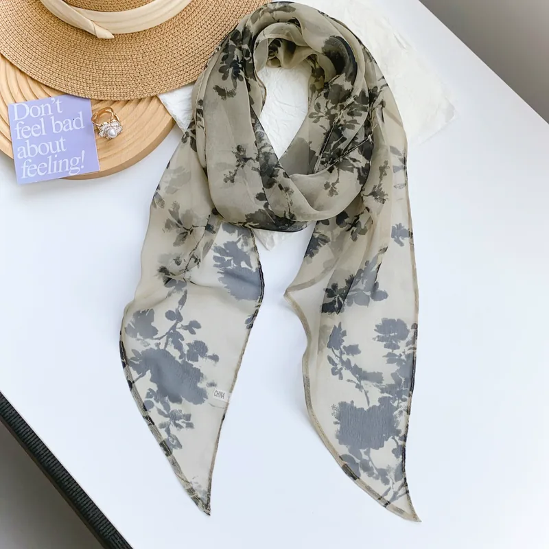 Chiffon Long Scarf