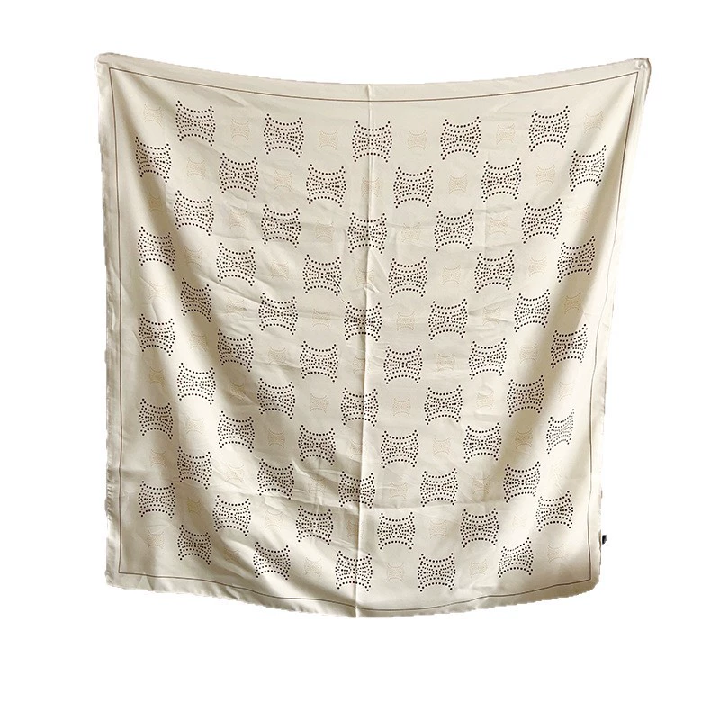 Faux Silk Square Scarf view 5