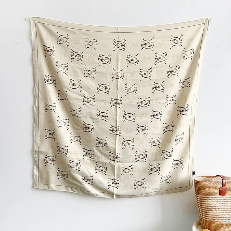Faux Silk Square Scarf view 6