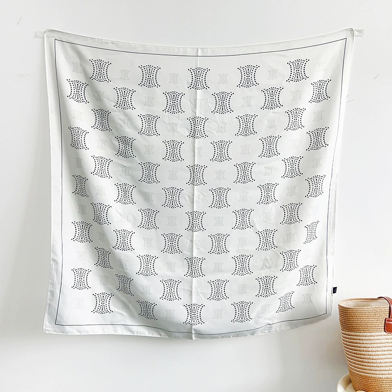 Faux Silk Square Scarf view 7