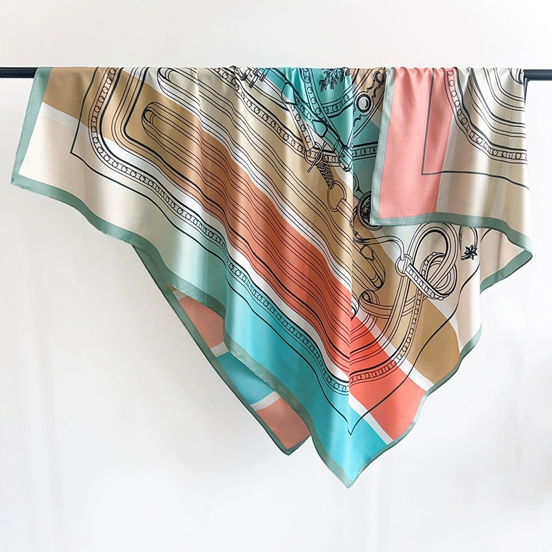 Satin Large Square Scarf