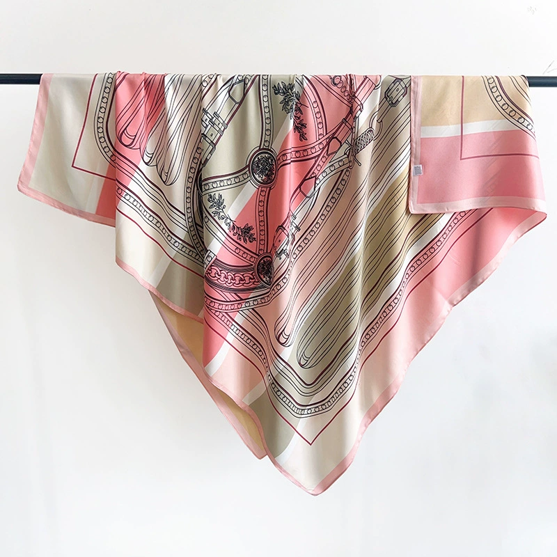 Satin Large Square Scarf view 3