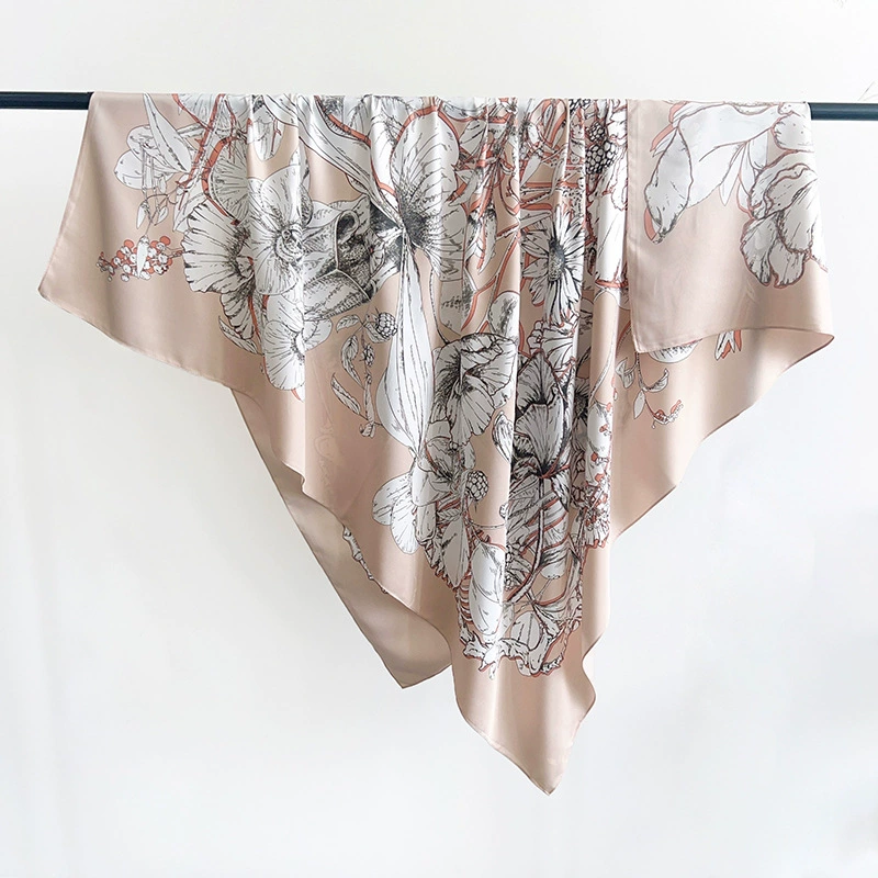 Satin Large Square Scarf