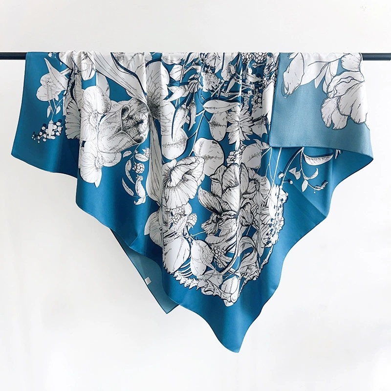 Satin Large Square Scarf view 3