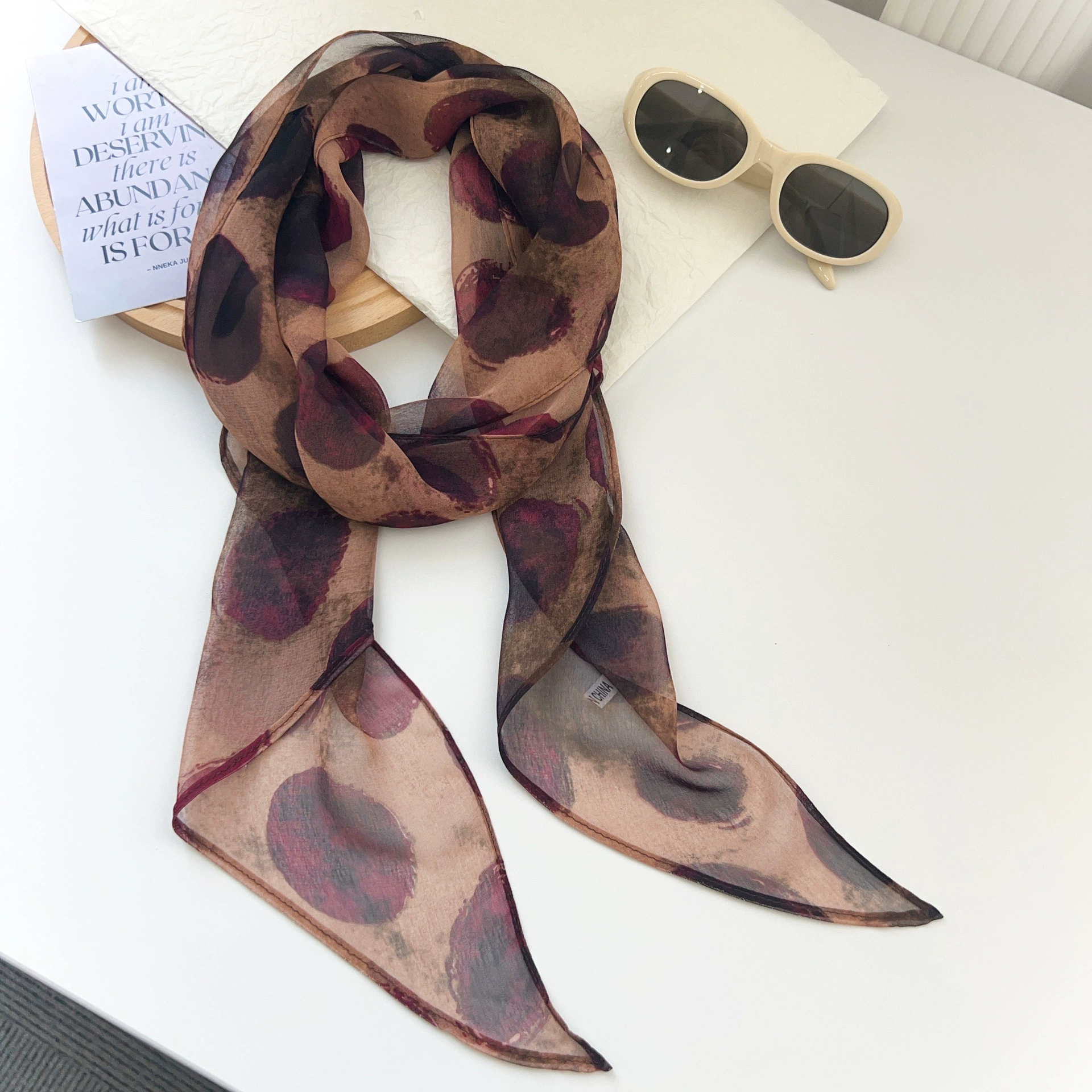 Chiffon Long Scarf view 2