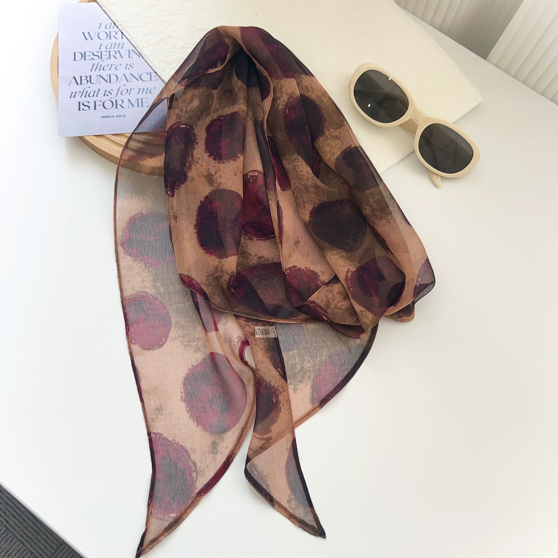 Chiffon Long Scarf view 3