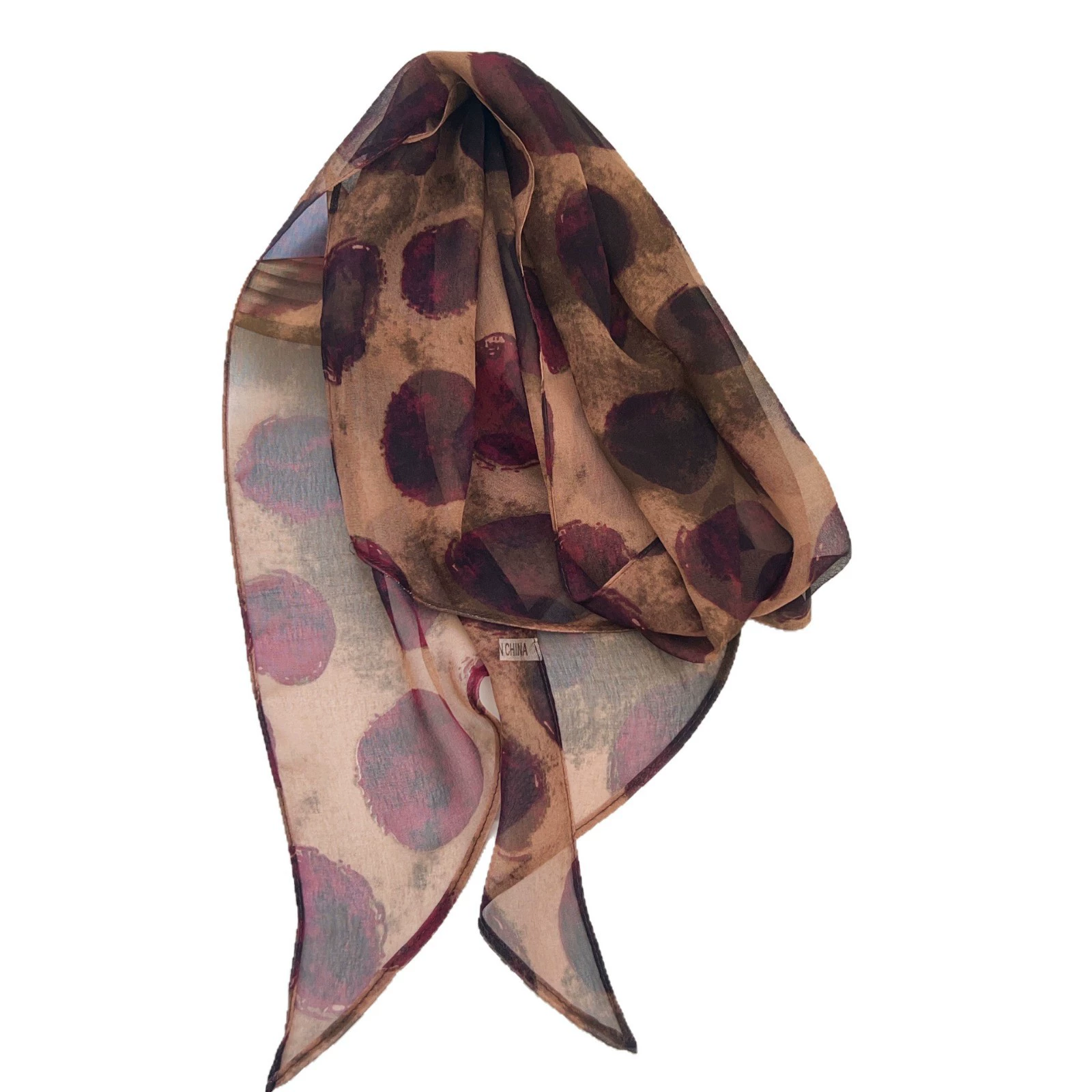 Chiffon Long Scarf view 5