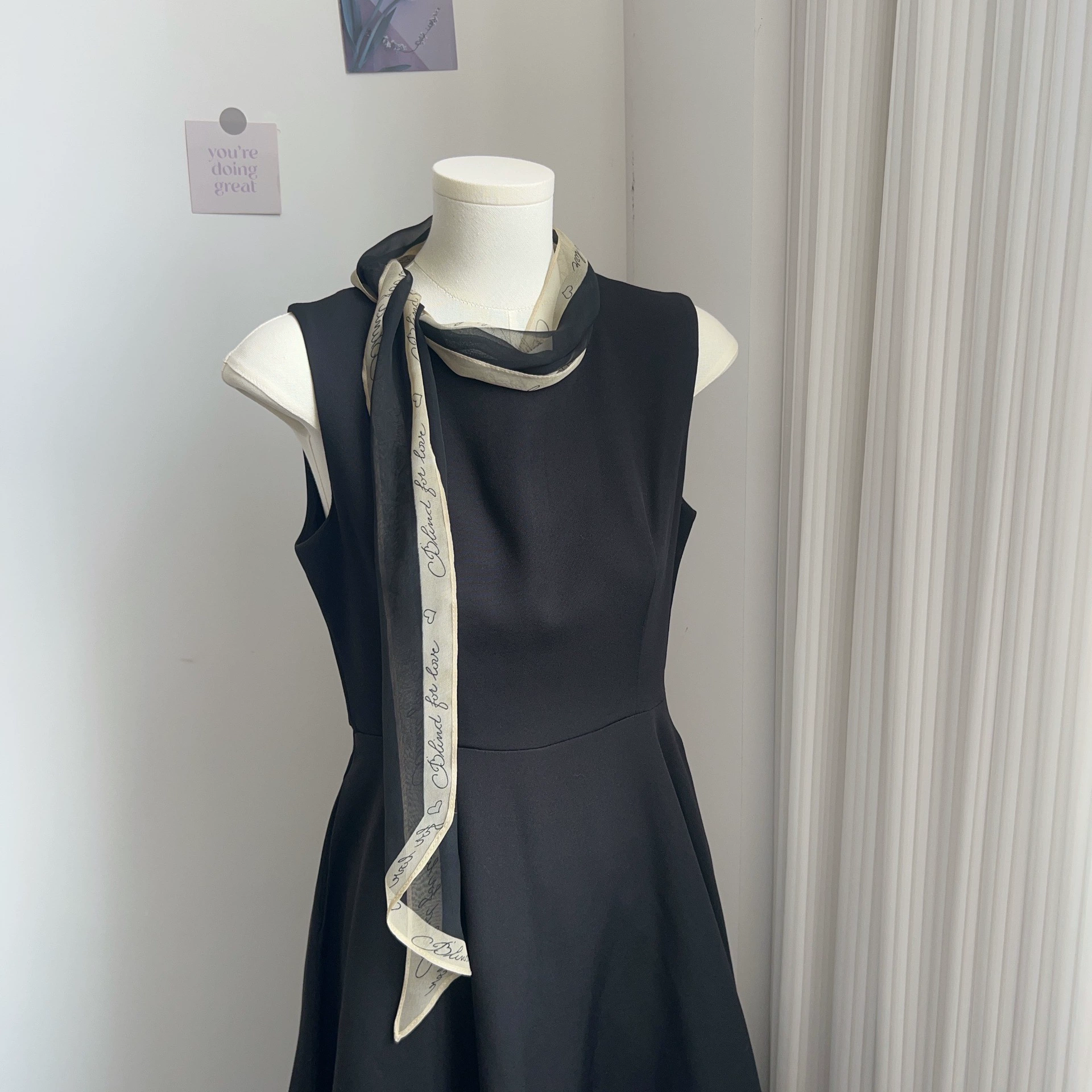 Chiffon Long Scarf view 4