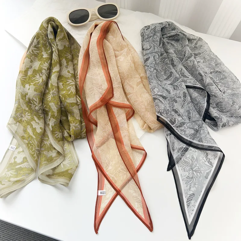 Chiffon Long Scarf
