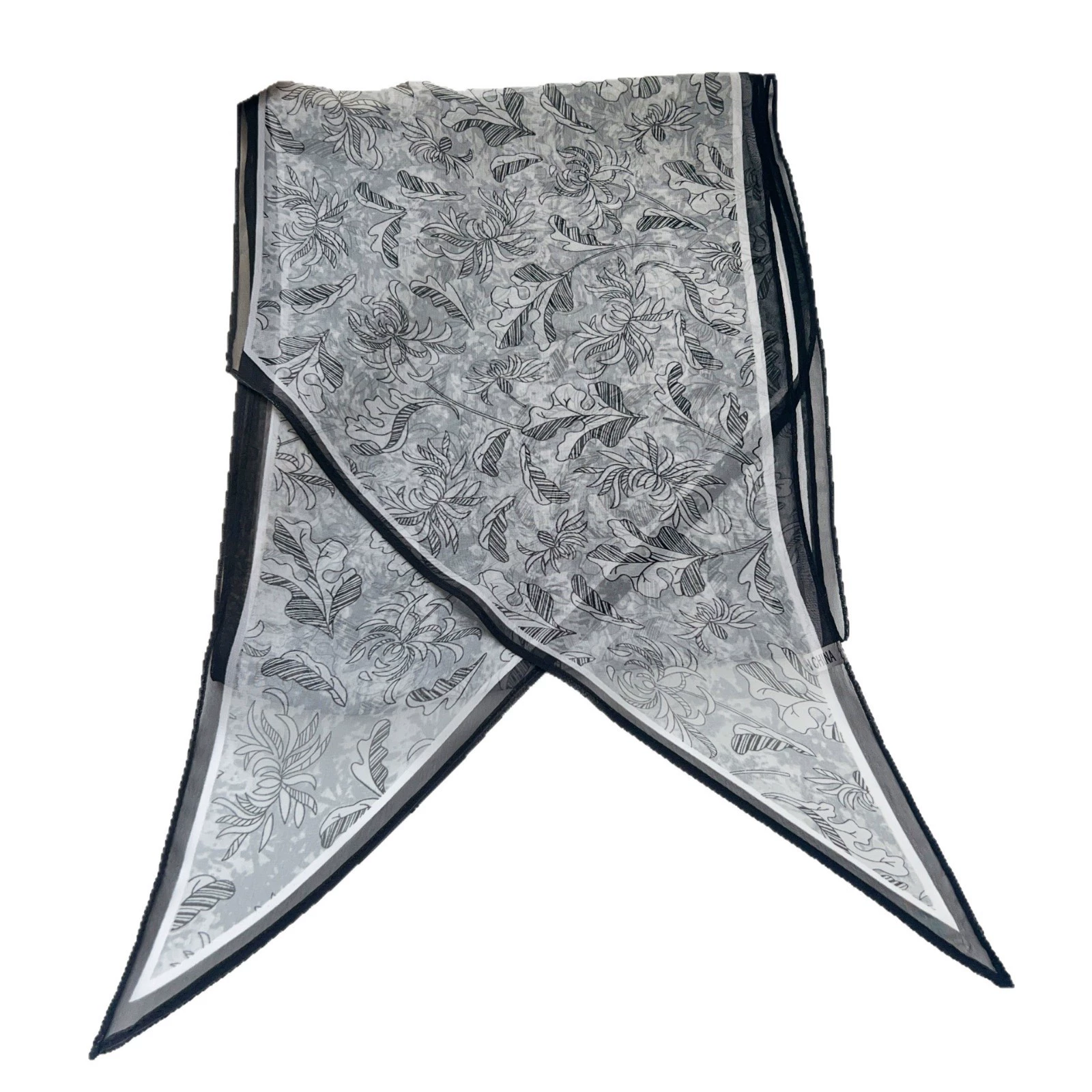 Chiffon Long Scarf view 5