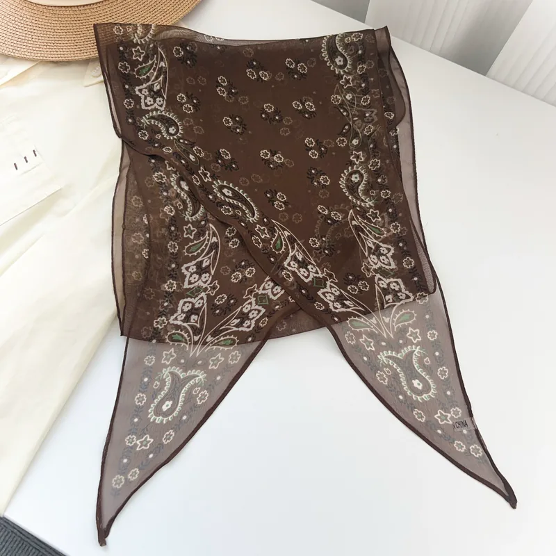 Chiffon Long Scarf