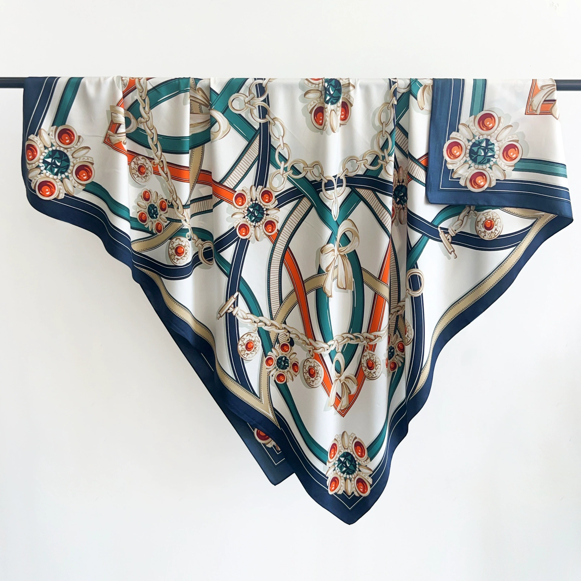 Satin Large Square Scarf view 3