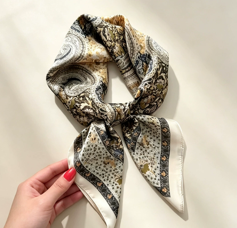 Square Silk Scarf view 12