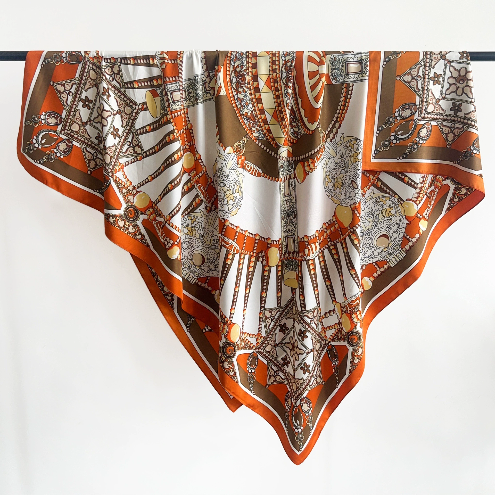 Satin Large Square Scarf view 2