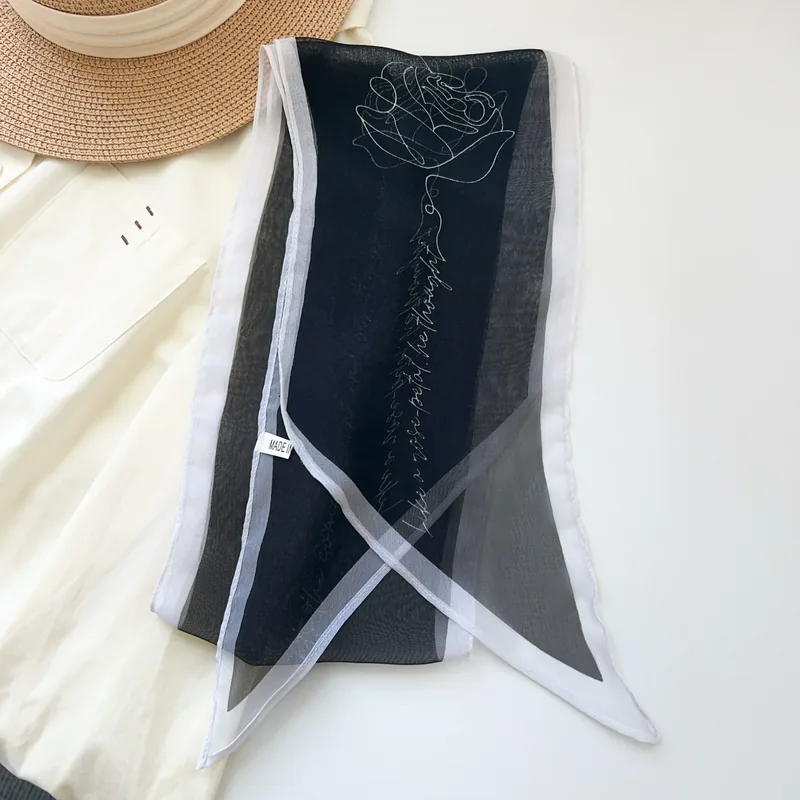 Chiffon Long Scarf