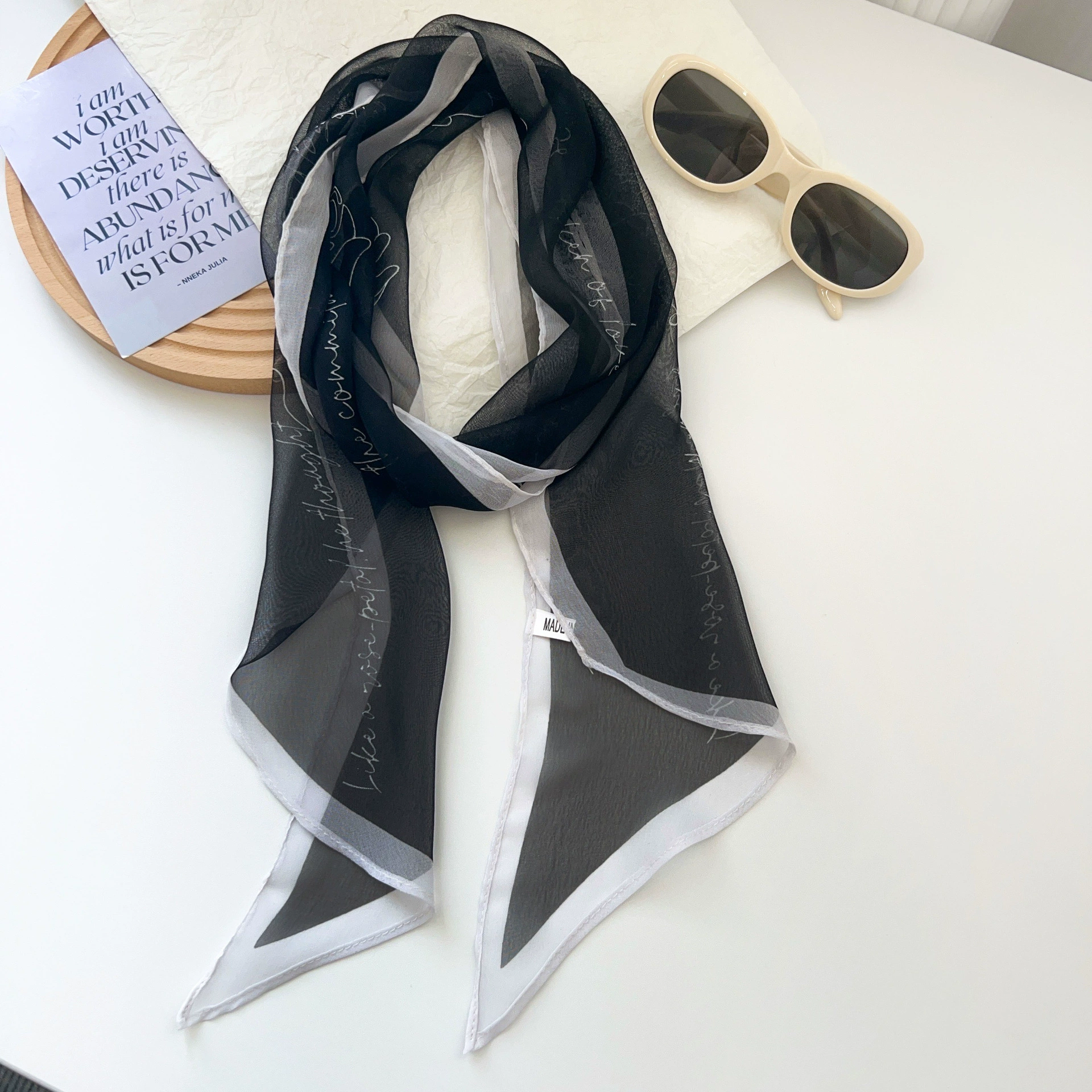Chiffon Long Scarf view 2