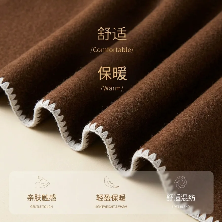 Shell Stitch Knit Scarf view 4